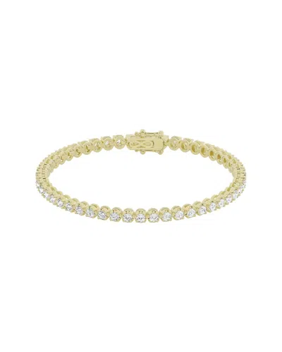 Lab Grown Diamonds 14k 3.00 Ct. Tw. Lab Grown Diamond Tennis Bracelet In Gold