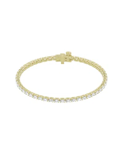 Lab Grown Diamonds 14k 3.00 Ct. Tw. Lab Grown Diamond Tennis Bracelet In Gold