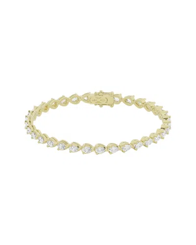 Lab Grown Diamonds 14k 3.00 Ct. Tw. Lab Grown Diamond Tennis Bracelet In Gold