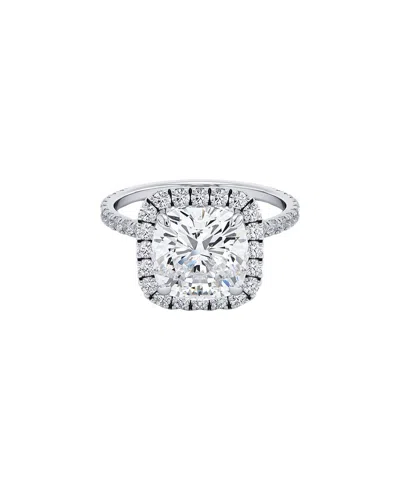 Lab Grown Diamonds 14k 3.75 Ct. Tw. Lab-grown Diamond Ring In Metallic