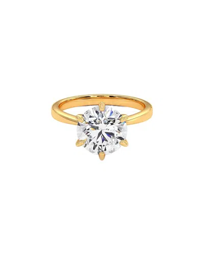 Lab Grown Diamonds 14k 3.00 Ct. Tw. Diamond Ring In Gold