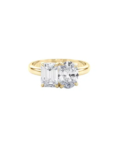 Lab Grown Diamonds 14k 3.00 Ct. Tw. Diamond Ring In Gold