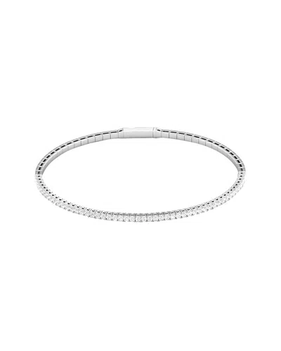 Lab Grown Diamonds 14k 3.00 Ct. Tw. Lab-grown Diamond Bracelet In Metallic