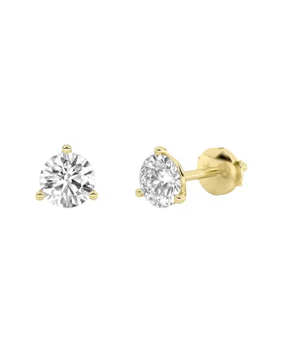 Lab Grown Diamonds 14k 2.50 Ct. Tw. Lab-grown Diamond Earrings In Gold
