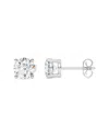 Lab Grown Diamonds 14k 1.25 Ct. Tw. Lab-grown Diamond Earrings In White