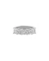 Lab Grown Diamonds 14k 3.00 Ct. Tw. Lab-grown Diamond Half-eternity Ring