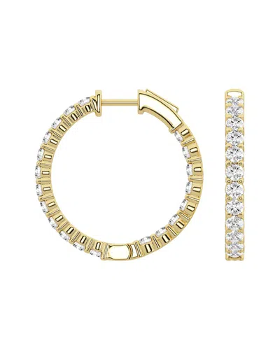 Lab Grown Diamonds 14k 3.00 Ct. Tw. Lab Grown Diamond Inside Out Hoops