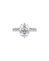 Lab Grown Diamonds 14k 3.00 Ct. Tw. Lab-grown Diamond Ring In Silver