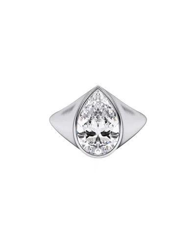 Lab Grown Diamonds 14k 3.00 Ct. Tw. Lab-grown Diamond Ring In Metallic