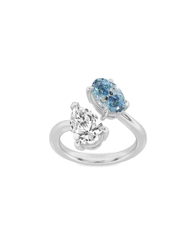 Lab Grown Diamonds 14k 3.00 Ct. Tw. Lab-grown Diamond Ring In Silver
