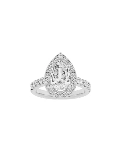 Lab Grown Diamonds 14k 3.00 Ct. Tw. Lab-grown Diamond Ring In Metallic