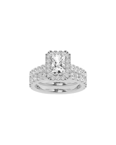 Lab Grown Diamonds 14k 3.00 Ct. Tw. Lab-grown Diamond Ring In Metallic