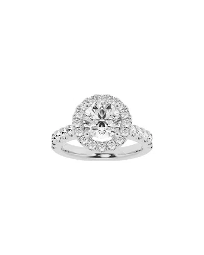 Lab Grown Diamonds 14k 3.00 Ct. Tw. Lab-grown Diamond Ring In Metallic