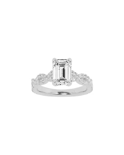 Lab Grown Diamonds 14k 3.00 Ct. Tw. Lab-grown Diamond Ring In Metallic