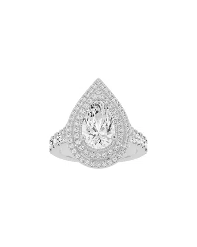 Lab Grown Diamonds 14k 3.00 Ct. Tw. Lab-grown Diamond Ring In Metallic