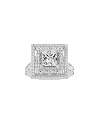 Lab Grown Diamonds 14k 3.00 Ct. Tw. Lab-grown Diamond Ring In Metallic