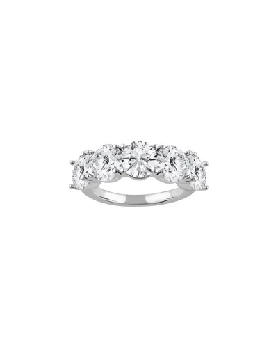 Lab Grown Diamonds 14k 3.00 Ct. Tw. Lab-grown Diamond Ring In Metallic