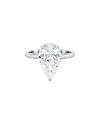 Lab Grown Diamonds 14k 3.00 Ct. Tw. Lab-grown Diamond Ring In Silver