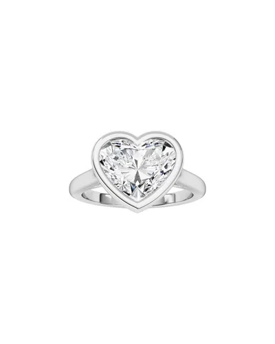 Lab Grown Diamonds 14k 3.00 Ct. Tw. Lab-grown Diamond Ring In Silver