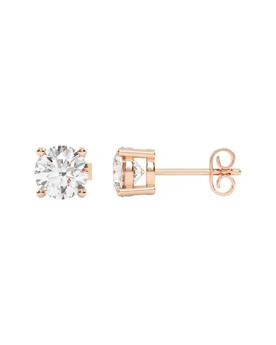 LAB GROWN DIAMONDS LAB GROWN DIAMONDS 14K 3.00 CT. TW. LAB-GROWN DIAMOND  STUD EARRING