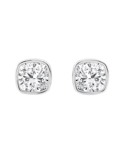 Lab Grown Diamonds 14k 3.00 Ct. Tw. Lab-grown Diamond Studs In Metallic