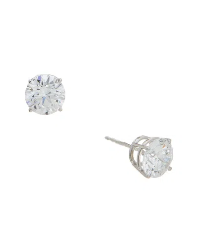 Lab Grown Diamonds 14k 3.00 Ct. Tw. Lab-grown Diamond Studs In Metallic
