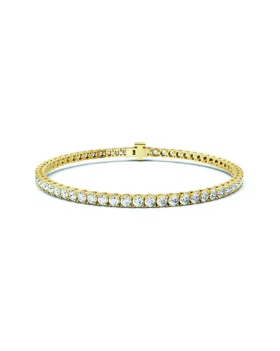 Lab Grown Diamonds 14k 3.00 Ct. Tw. Lab-grown Diamond Tennis Bracelet In Gold