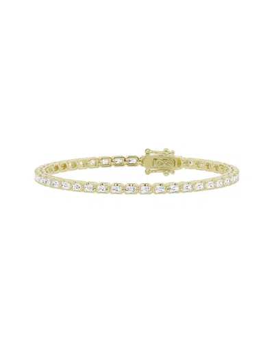 Lab Grown Diamonds 14k 3.00 Ct. Tw. Lab-grown Diamond Tennis Bracelet In Gold