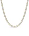 Lab Grown Diamonds 14k 5.00 Ct. Tw. Lab-grown Diamond Tennis Necklace In Gold