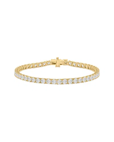 Lab Grown Diamonds 14k 3.00 Ct. Tw. Lab-grown Diamond Bracelet In Gold