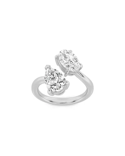 Lab Grown Diamonds 14k 3.00 Ct. Tw. Lab-grown Diamond Ring In Metallic