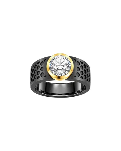 Lab Grown Diamonds 14k 3.00 Ct. Tw. Lab-grown Diamond Solitaire Ring In Black