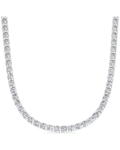 LAB GROWN DIAMONDS 14K 30.00 CT. TW. LAB-GROWN DIAMOND STRAIGHT LINE NECKLACE