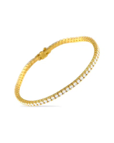 Lab Grown Diamonds 14k 3.05 Ct. Tw. Diamond Bracelet In Gold