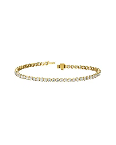 Lab Grown Diamonds 14k 3.10 Ct. Tw. Lab-grown Diamond Tennis Bracelet In Purple