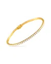Lab Grown Diamonds 14k 3.25 Ct. Tw. Diamond Bracelet In Gold