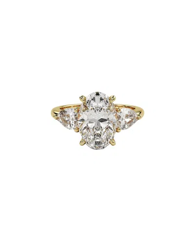 Lab Grown Diamonds 14k 3.40 Ct. Tw. Lab-grown Diamond Ring In Gold