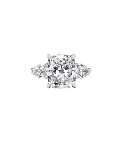 Lab Grown Diamonds 14k 3.40 Ct. Tw. Lab-grown Diamond Ring In Metallic