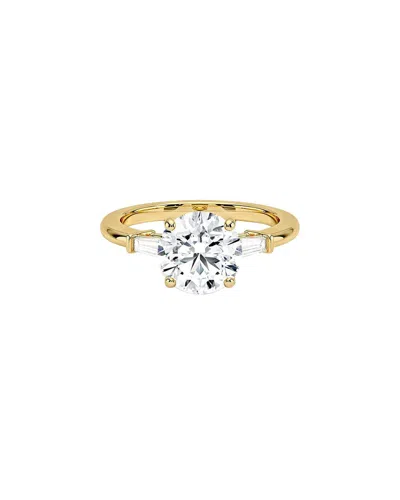 Lab Grown Diamonds 14k 3.40 Ct. Tw. Lab-grown Diamond Ring In Gold