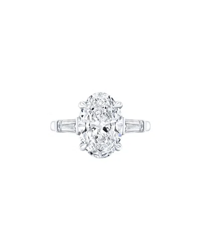 Lab Grown Diamonds 14k 3.40 Ct. Tw. Lab-grown Diamond Ring In White
