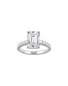 Lab Grown Diamonds 14k 3.50 Ct. Tw. Lab-grown Diamond Ring In Metallic