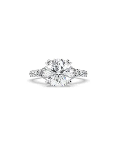 Lab Grown Diamonds 14k 3.50 Ct. Tw. Lab-grown Diamond Ring In Metallic