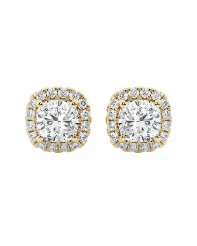 Lab Grown Diamonds 14k 3.50 Ct. Tw. Lab-grown Diamond Studs In Gold