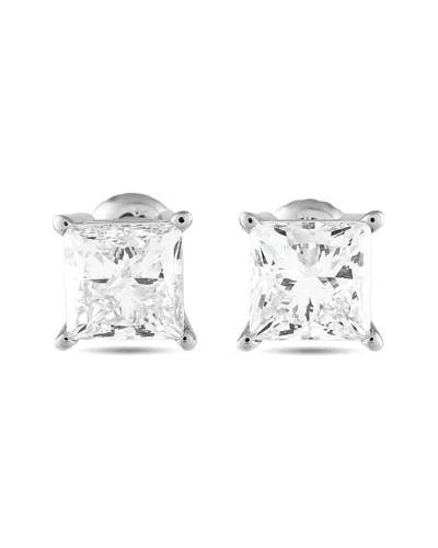 Lab Grown Diamonds 14k 3.60 Ct. Tw. Diamond Earring In White