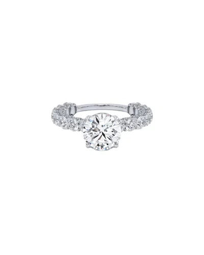 Lab Grown Diamonds 14k 3.75 Ct. Tw. Lab-grown Diamond Ring In Metallic