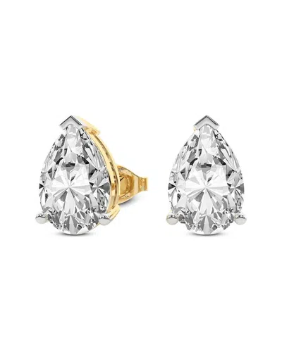 Lab Grown Diamonds 14k 4.00 Ct. Tw. Lab-grown Diamond Earrings In White