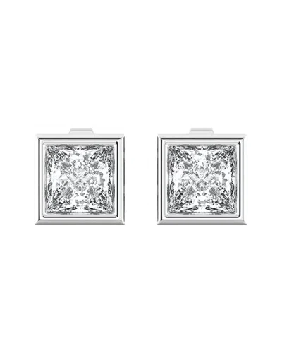 Lab Grown Diamonds 14k 2.00 Ct. Tw. Lab Grown Diamond Studs In Metallic