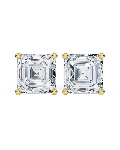 Lab Grown Diamonds 14k 4.00 Ct. Tw. Lab-grown Diamond Earrings In Gold