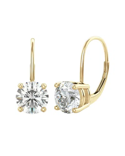 Lab Grown Diamonds 14k 4.00 Ct. Tw. Lab-grown Diamond Earrings In Gold