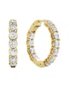 Lab Grown Diamonds 14k 4.00 Ct. Tw. Lab-grown Diamond Earrings In Gold